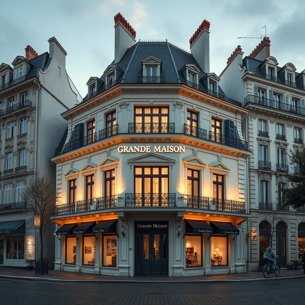 การแสดงออกของอารมณ์ผ่านอาหารใน Grande Maison Paris